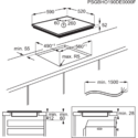 ZANUSSI Inductie kookplaat (ZITN641K)
