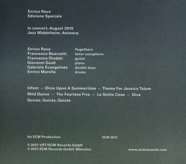 Enrico Rava - Edizione Speciale  - (CD)