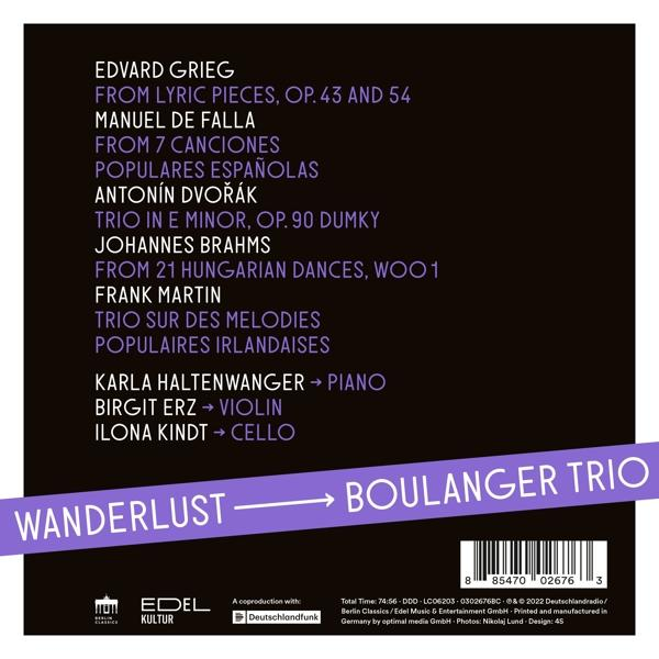 Boulanger Trio - Wanderlust  - (CD)
