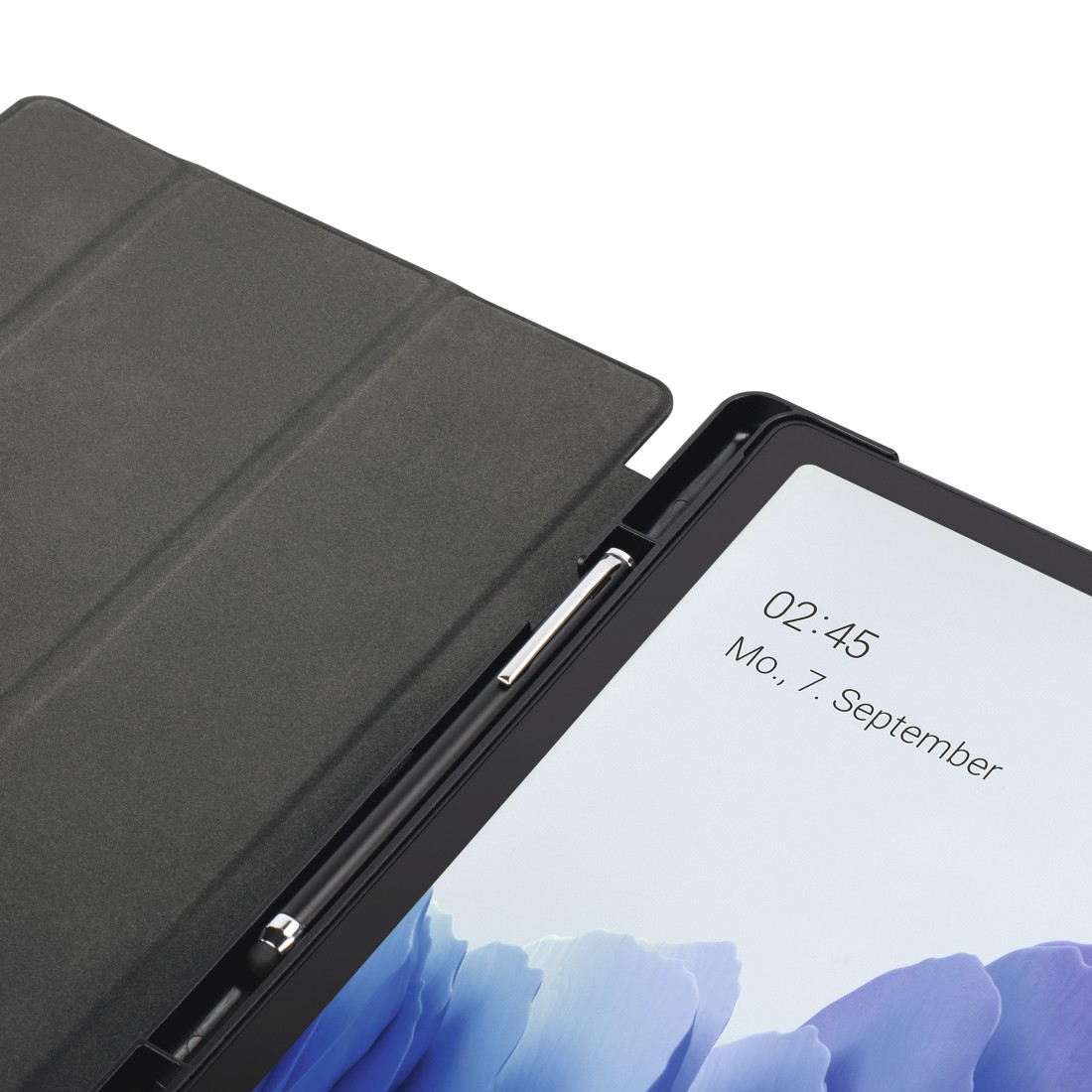 HAMA Fold mit Stiftfach, Bookcover, Samsung, Schwarz A8, Galaxy Tab