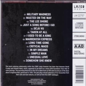 Crosby & Nash - Hyannis 1993 Live  - (CD)