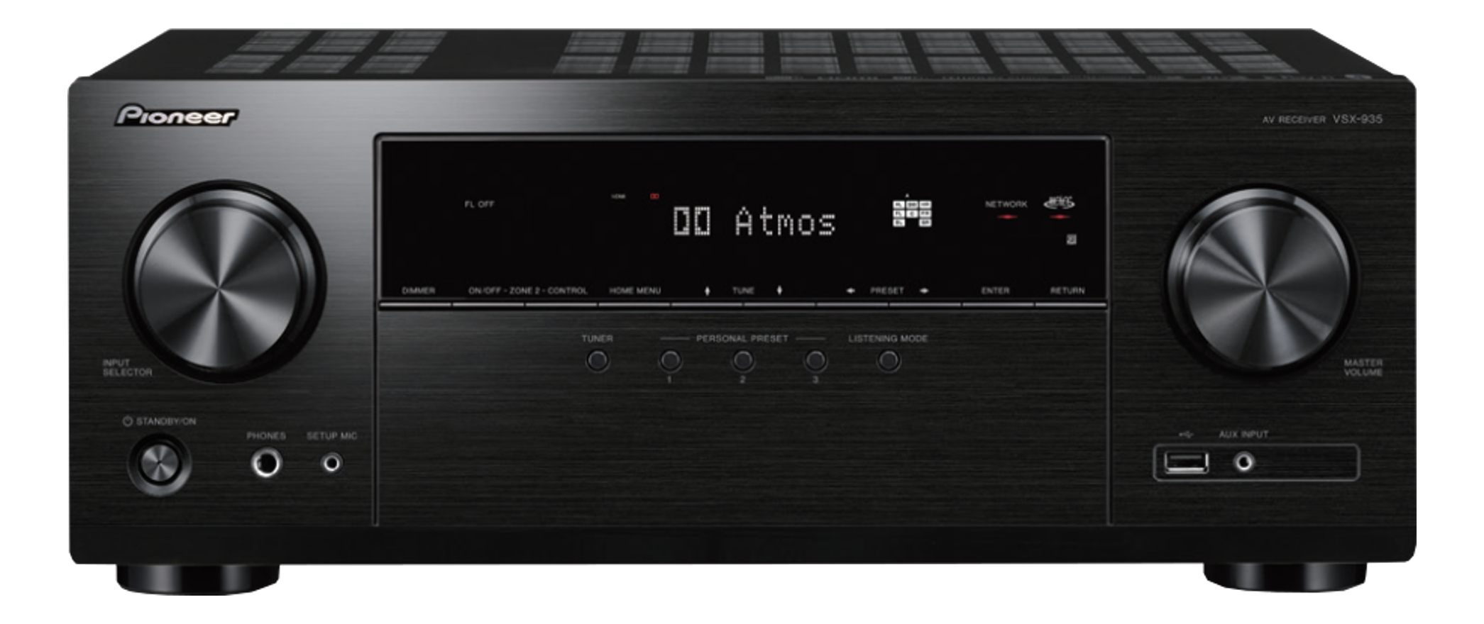 PIONEER VSX-935-B - AV-Receiver (Schwarz)