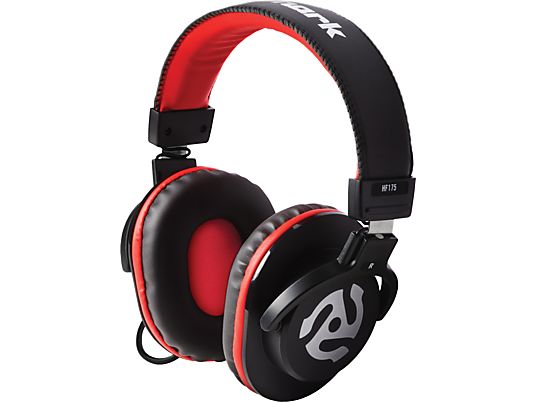 NUMARK HF175 - Casque pour DJ (Over-ear, Noir/rouge)