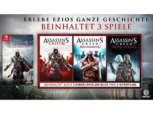 Assassin's Creed: The Ezio Collection - Nintendo Switch - Deutsch, Französisch, Italienisch