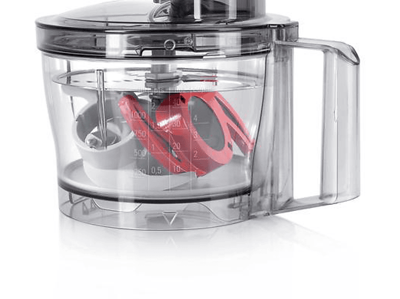 BOSCH MCM3100W Kompaktküchenmaschine Weiß (Rührschüsselkapazität: 2,3 l, 800 Watt)