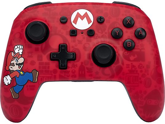 POWER A Here we go Mario - Controller (Rot)