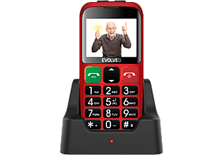 EVOLVEO EASYPHONE EB (EP850) Piros Kártyafüggetlen Mobiltelefon