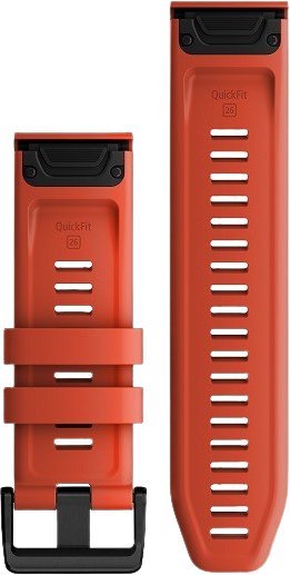 GARMIN QuickFit 26 - Uhrenarmband (Flame Red)