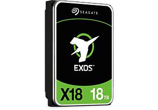 SEAGATE 18TB Festplatte Exos X18, SATA, 512e/4Kn, Bis 270MB/s, 3.5 Zoll, 256MB Cache, 7200 U/min