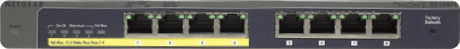 NETGEAR Switch de bureau 8 ports (GS108PE)