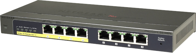 NETGEAR Switch de bureau 8 ports (GS108PE)
