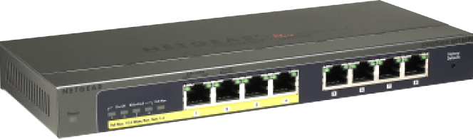 NETGEAR Switch de bureau 8 ports (GS108PE)