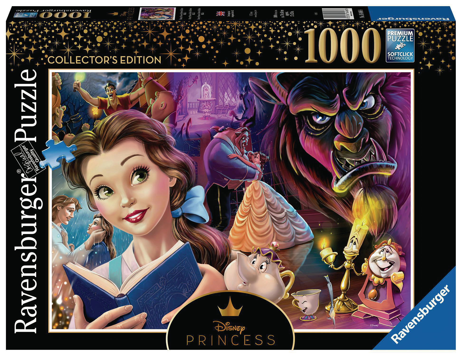 RAVENSBURGER Belle, die Disney Prinzessin Mehrfarbig Puzzle