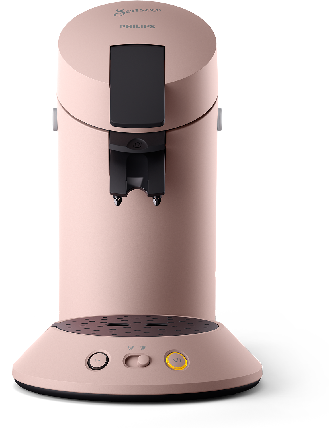 Senseo Original Plus Koffiepadmachine, Koffiesterktekeuze, Coffee Boost Technologie, Gerecycled Plastic, Zacht Rood (CSA210/35