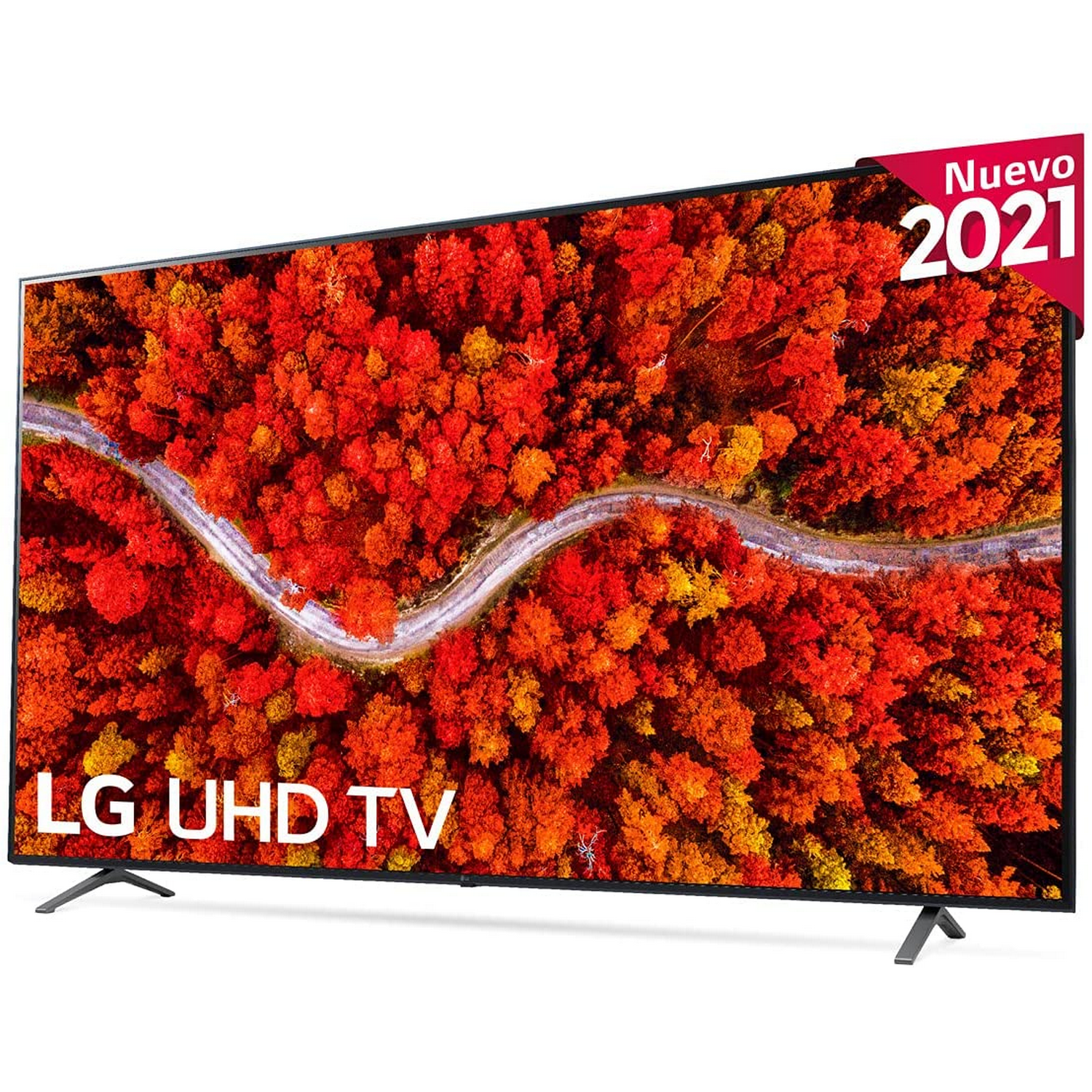 TV LED 86" - LG 86UP80006LA, UHD 4K, 4K α7 Gen4 con AI, Smart TV, DVB-T2 (H.265), Dolby Vision IQ/Atmos, Negro