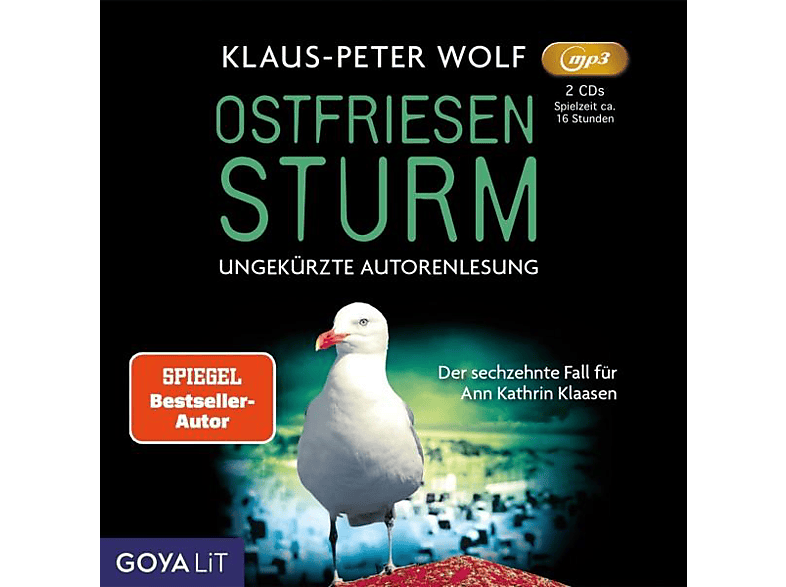 Klaus-peter Wolf - Ostfriesensturm-Folge 16  - (MP3-CD)
