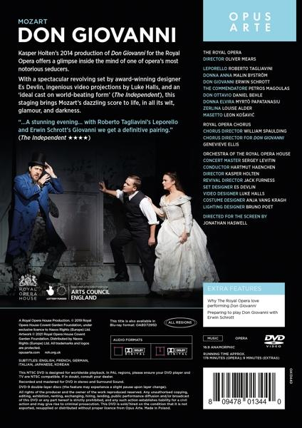 Various Artists, Royal Opera Chorus, Orchestra Of The Royal Opera House - Don Giovanni  - (DVD)