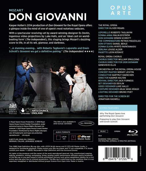 Schrott,Erwin/Tagliavini,Roberto/Byström,Malin/+ - Don Giovanni  - (Blu-ray)