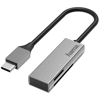 HAMA 200131 USB-kaartlezer USB-C Aluminium