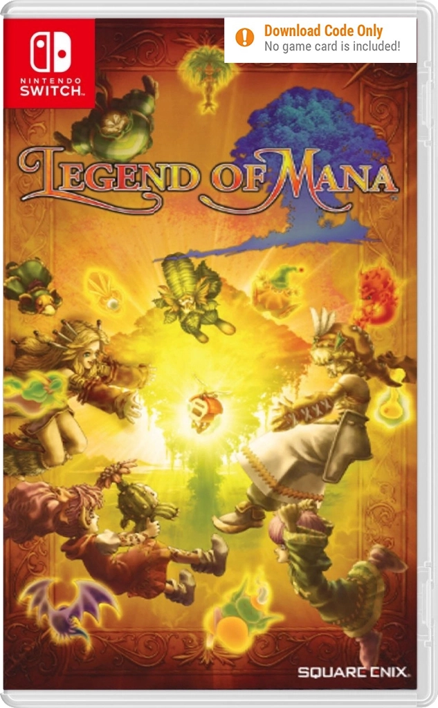 Legend Of Mana NL/FR Switch (Code de téléchargement)