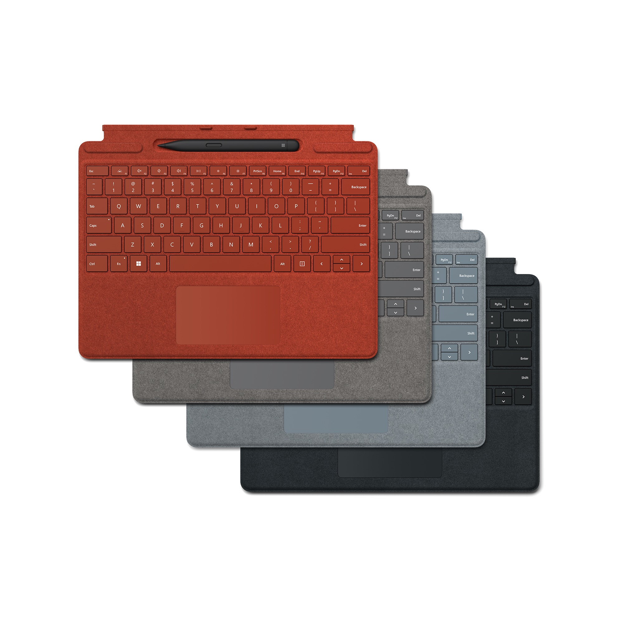 MICROSOFT Typecover met Pen Platinum Pro 8 /Pro X