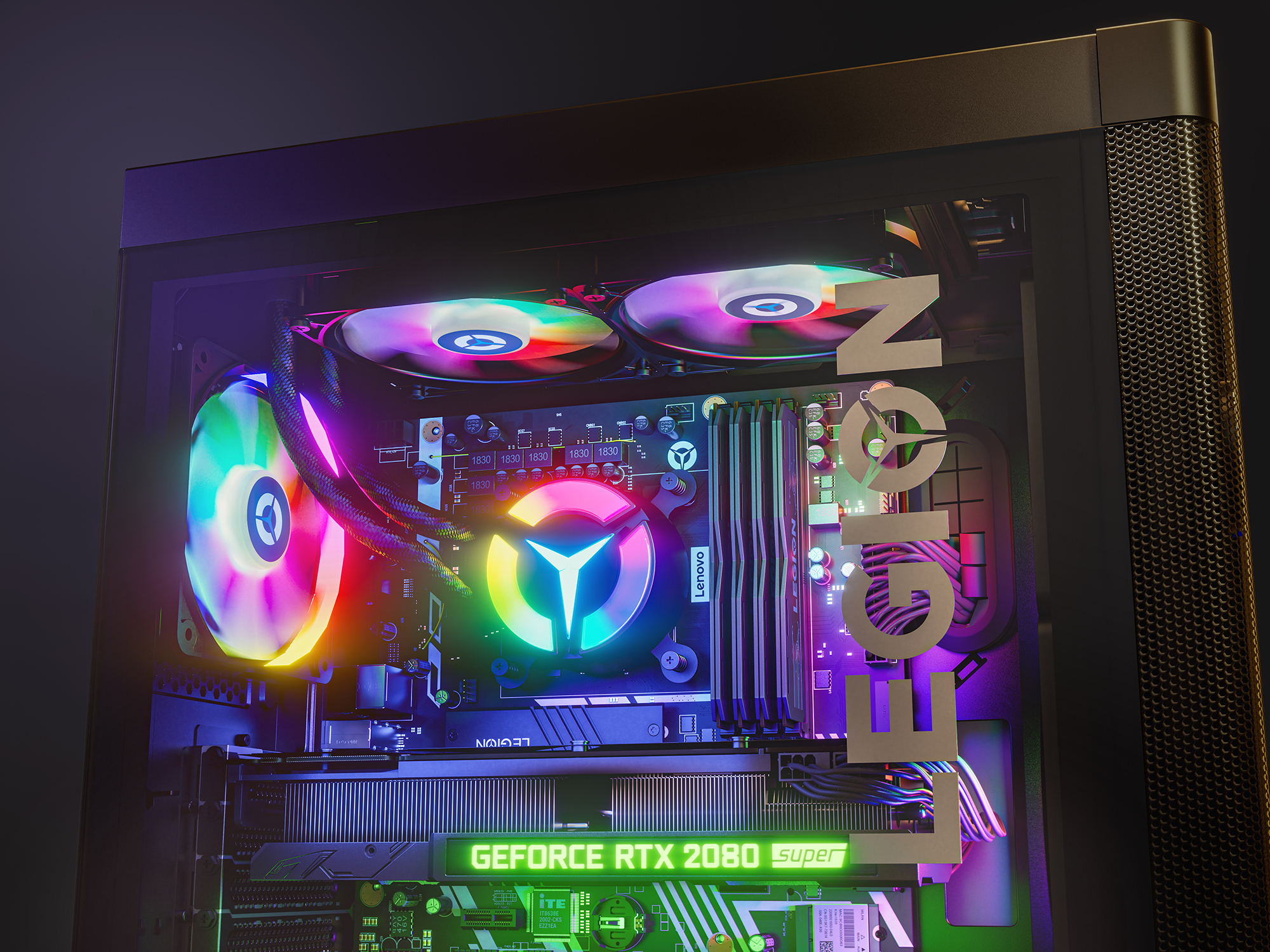 LENOVO Legion Tower 5 - AMD Ryzen™ 7 5800 - 32 GB - 1 TB - AMD Radeon™ RX 6800 XT - Windows 10 Home (64 Bit)