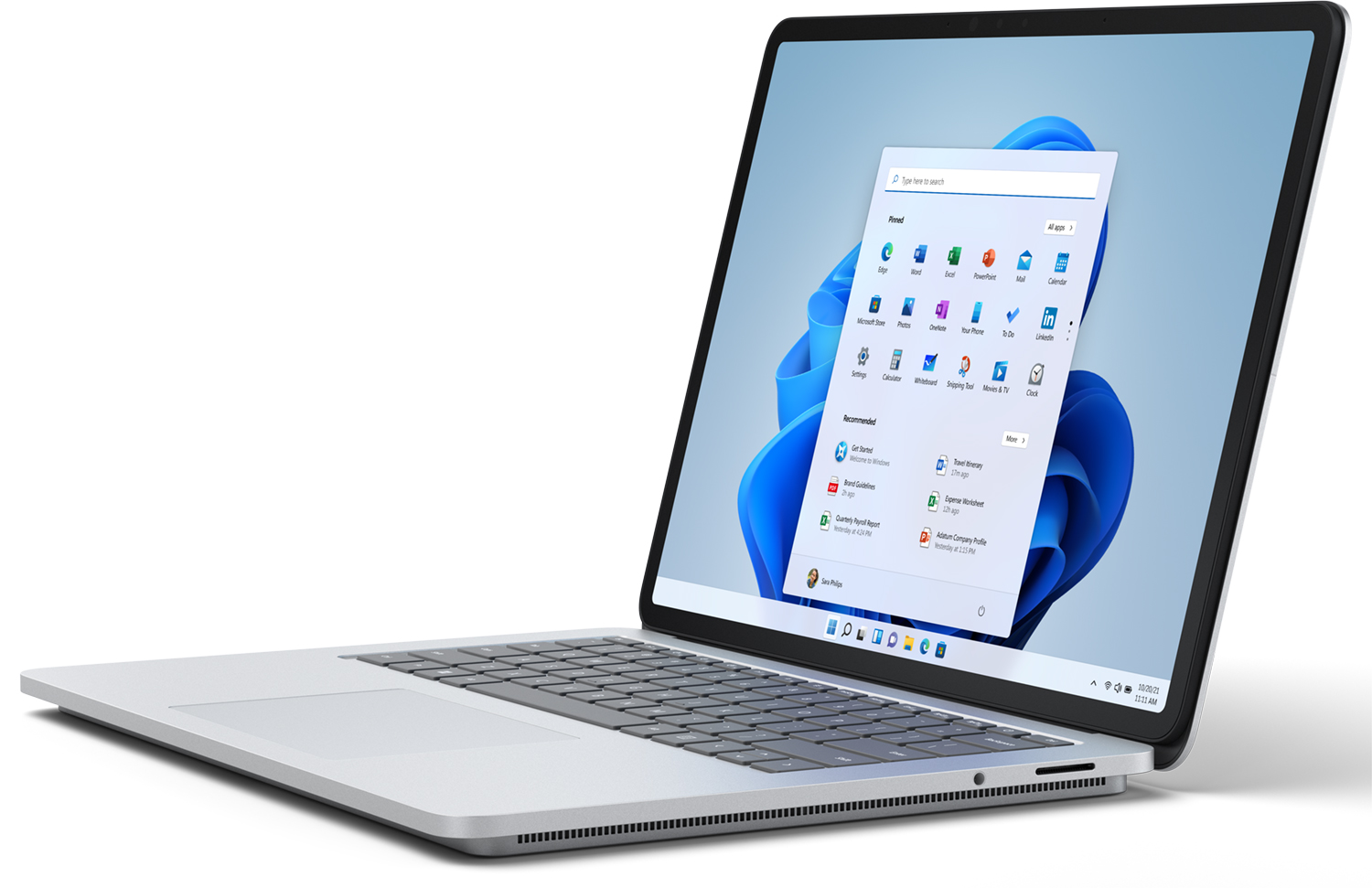 MICROSOFT Surface Laptop Studio Intel Core i5-11300H 512 GB 16 GB RAM Platinium (9WI-00025)