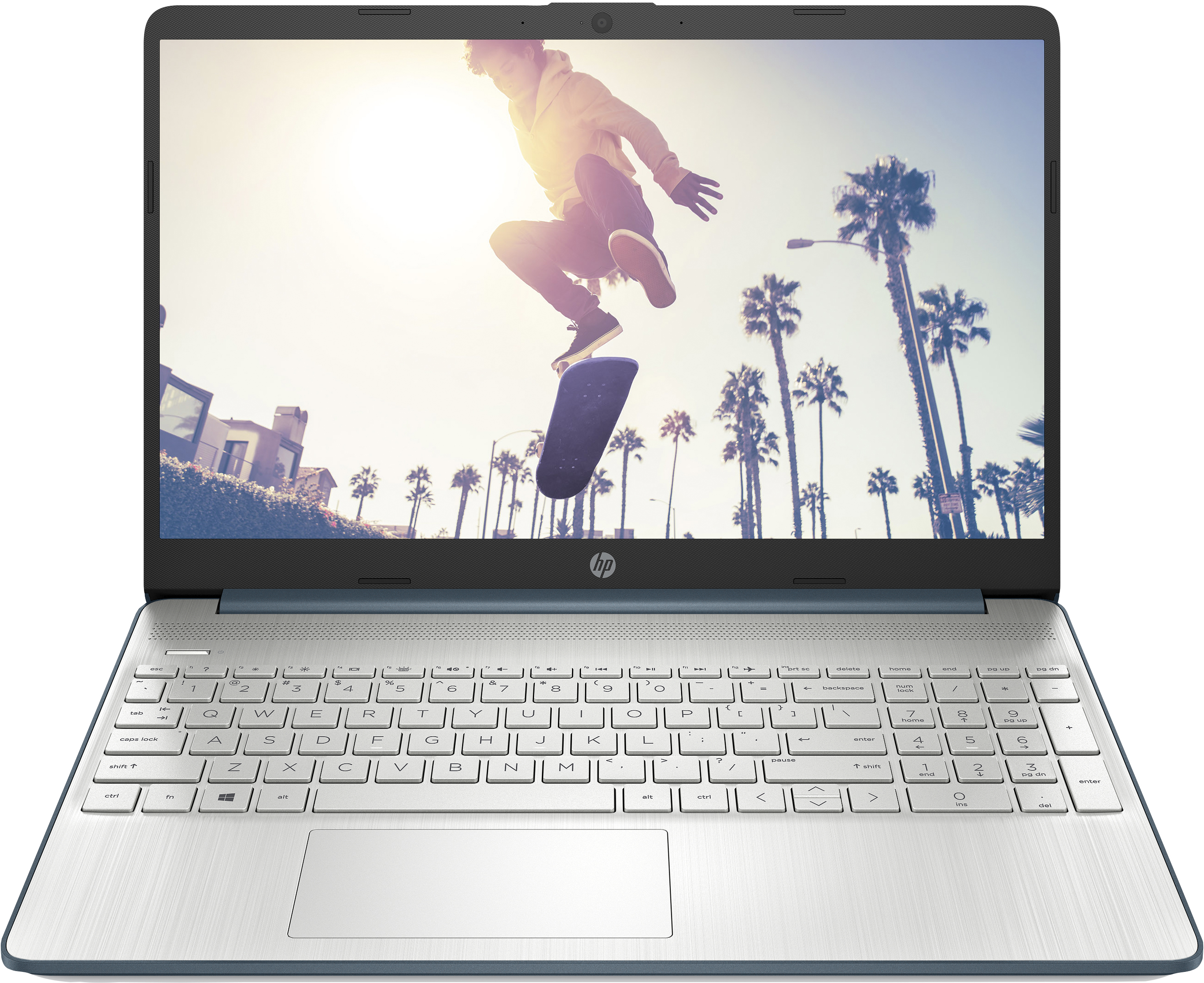 Portátil - HP 15S-EQ2104NS, 15.6" FHD, AMD Ryzen™ 5 5500U, 8 GB, 512 GB SSD, Gráficos AMD Radeon™, W11, Plata