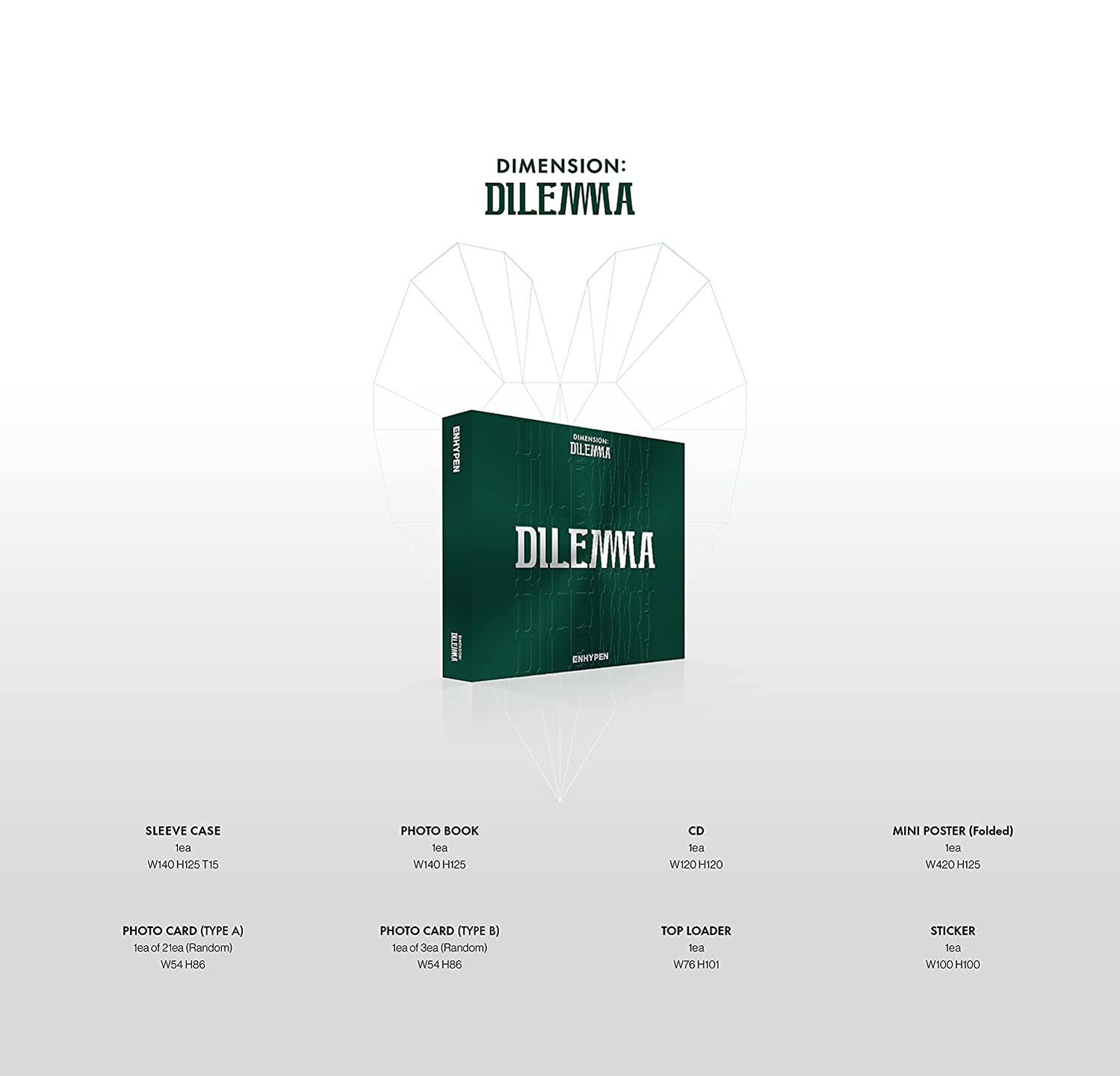 Enhypen - Dimension Dilemma - Inkl.Photobook  - (CD + Buch)