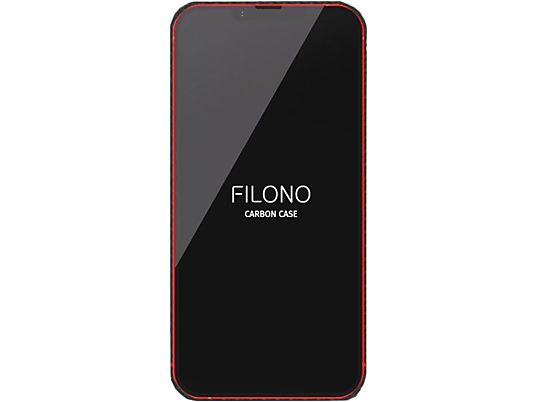 FILONO Carbon - Schutzhülle (Passend für Modell: Apple iPhone 13 mini)