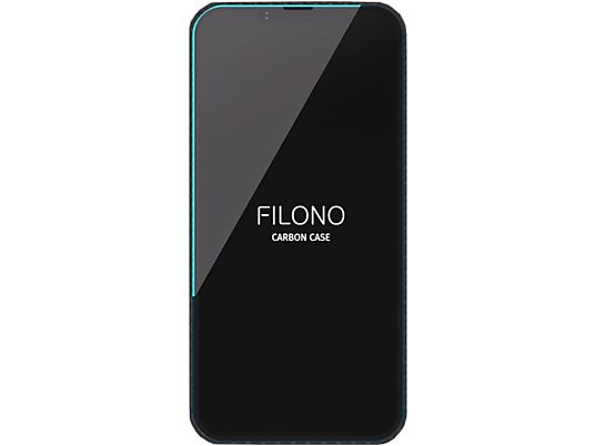 FILONO Carbon - Guscio di protezione (Adatto per modello: Apple iPhone 13 Pro Max)