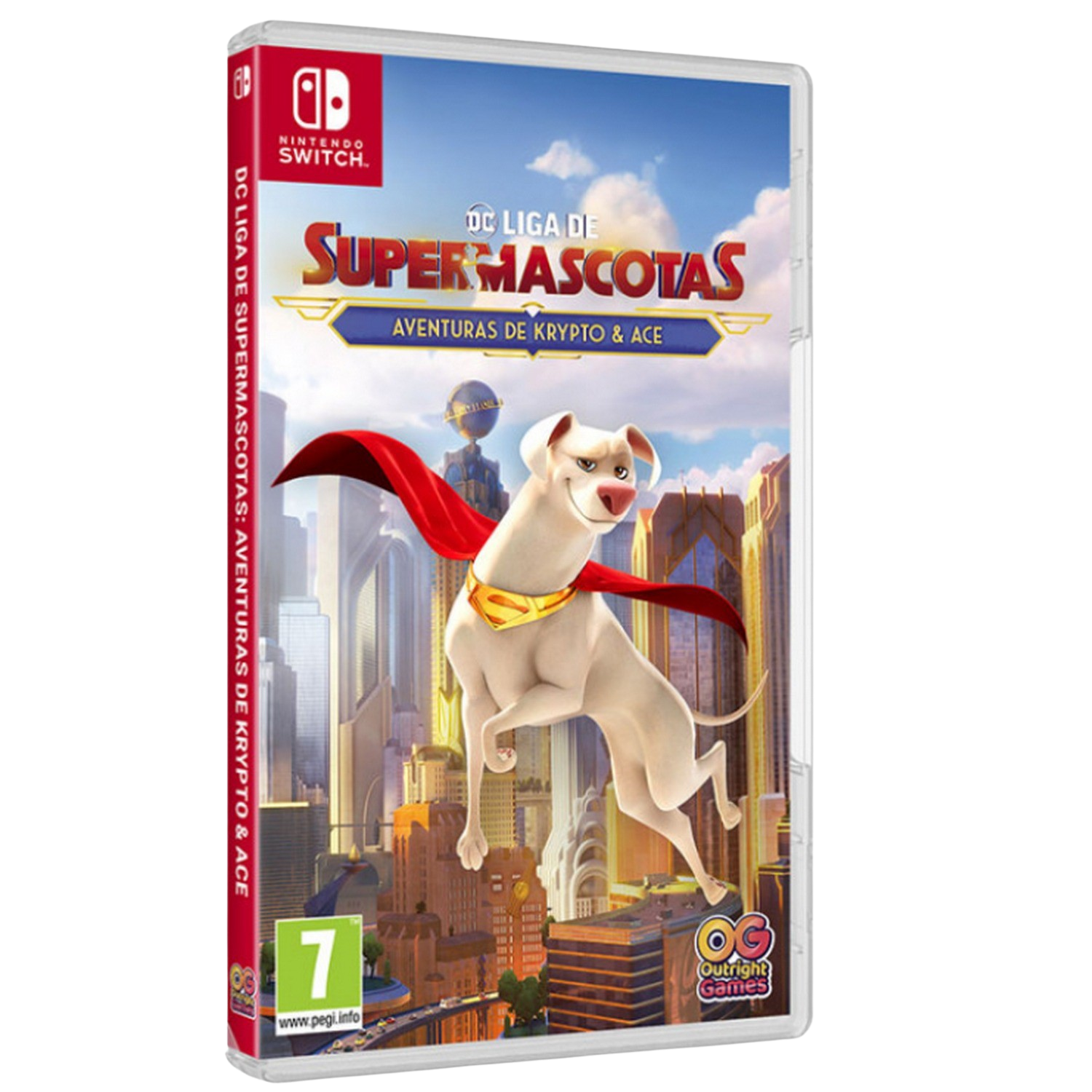 Dc Liga De supermascotas aventuras krypto ace preventa juego nintendo switch nintedo y