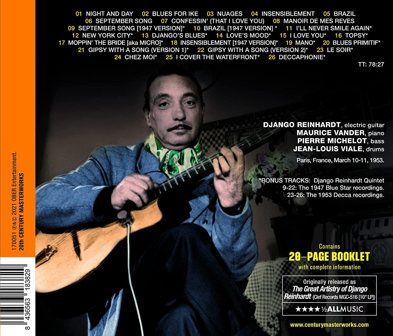 Django Reinhardt - Nuages  - (CD)
