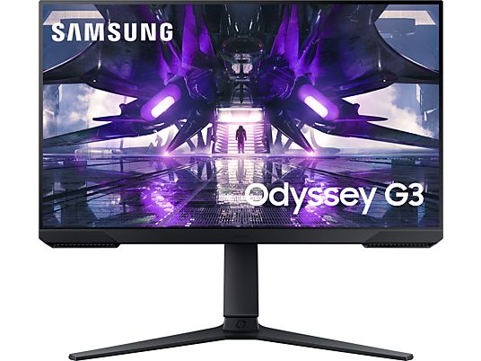 SAMSUNG Odyssey G3 LS24AG320NU - Gaming Monitor, 24 ", Full-HD, 165 Hz, Schwarz