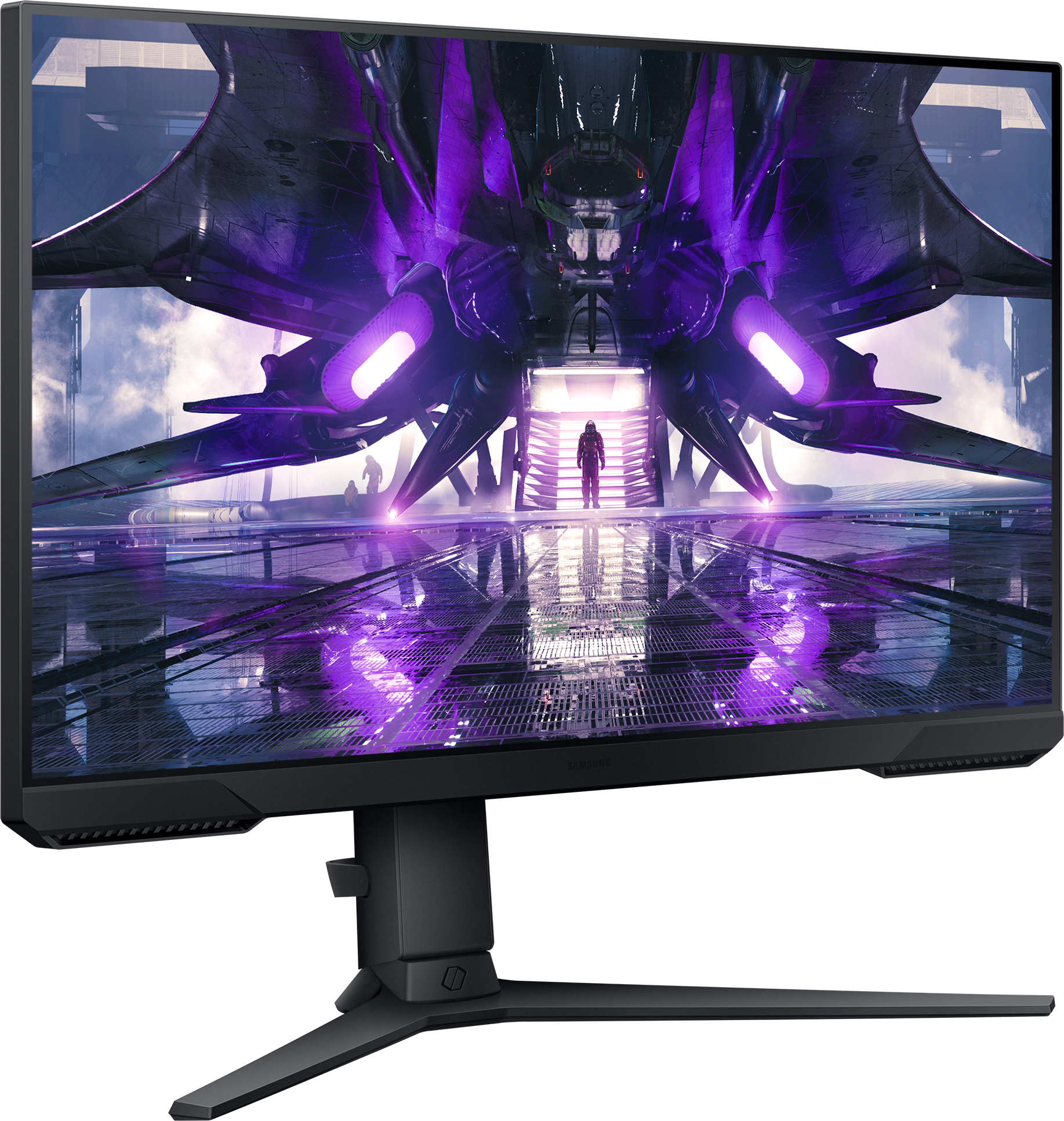 SAMSUNG Odyssey G3 LS24AG320NU - Moniteur gaming, 24", Full HD, 165 Hz, Noir