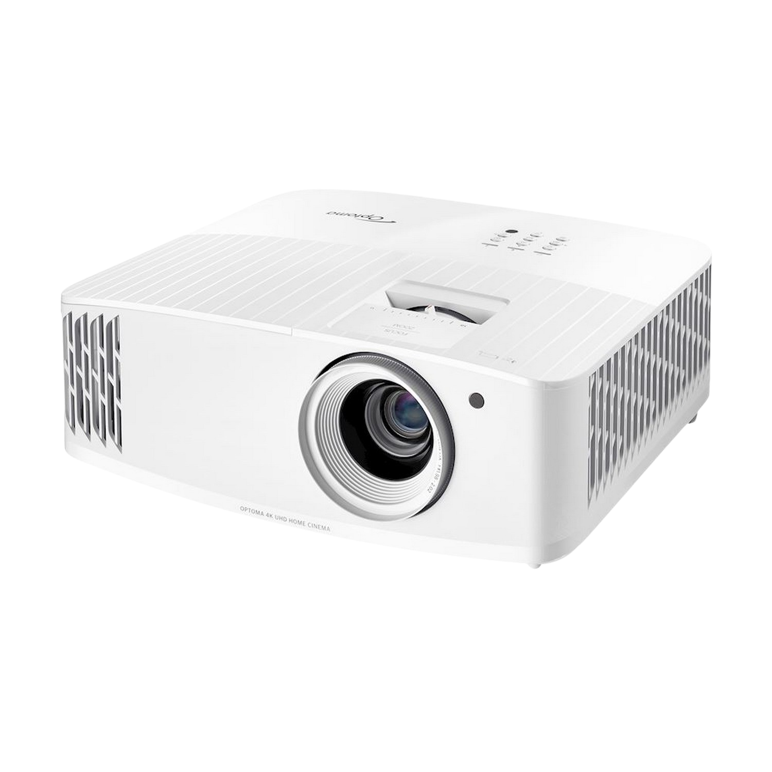 Proyector - Optoma UHD38, DLP, UHD 4K, Full 3D, 240Hz, 4000 lm, 4000 horas, Modos ISF, 28 dB, Blanco