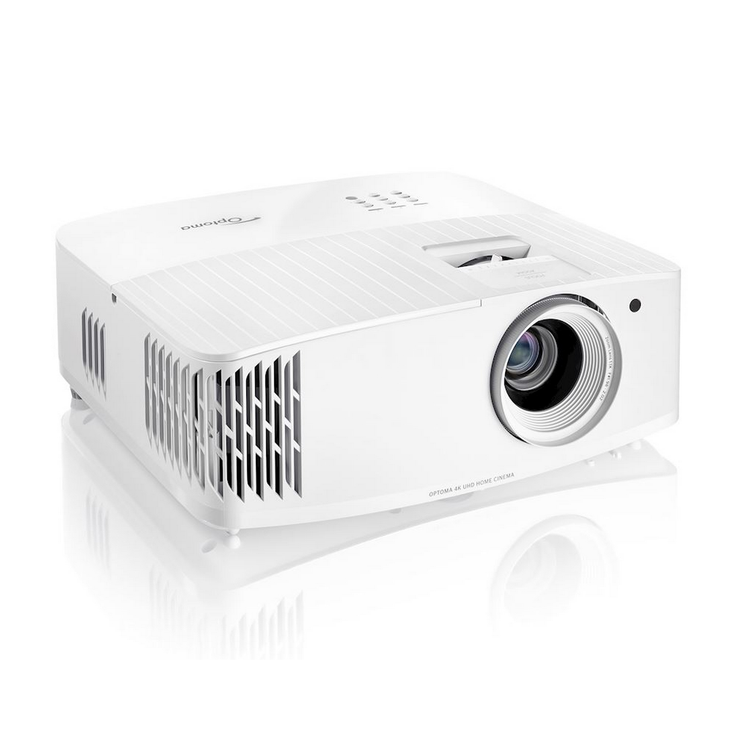 Proyector - Optoma UHD38, DLP, UHD 4K, Full 3D, 240Hz, 4000 lm, 4000 horas, Modos ISF, 28 dB, Blanco