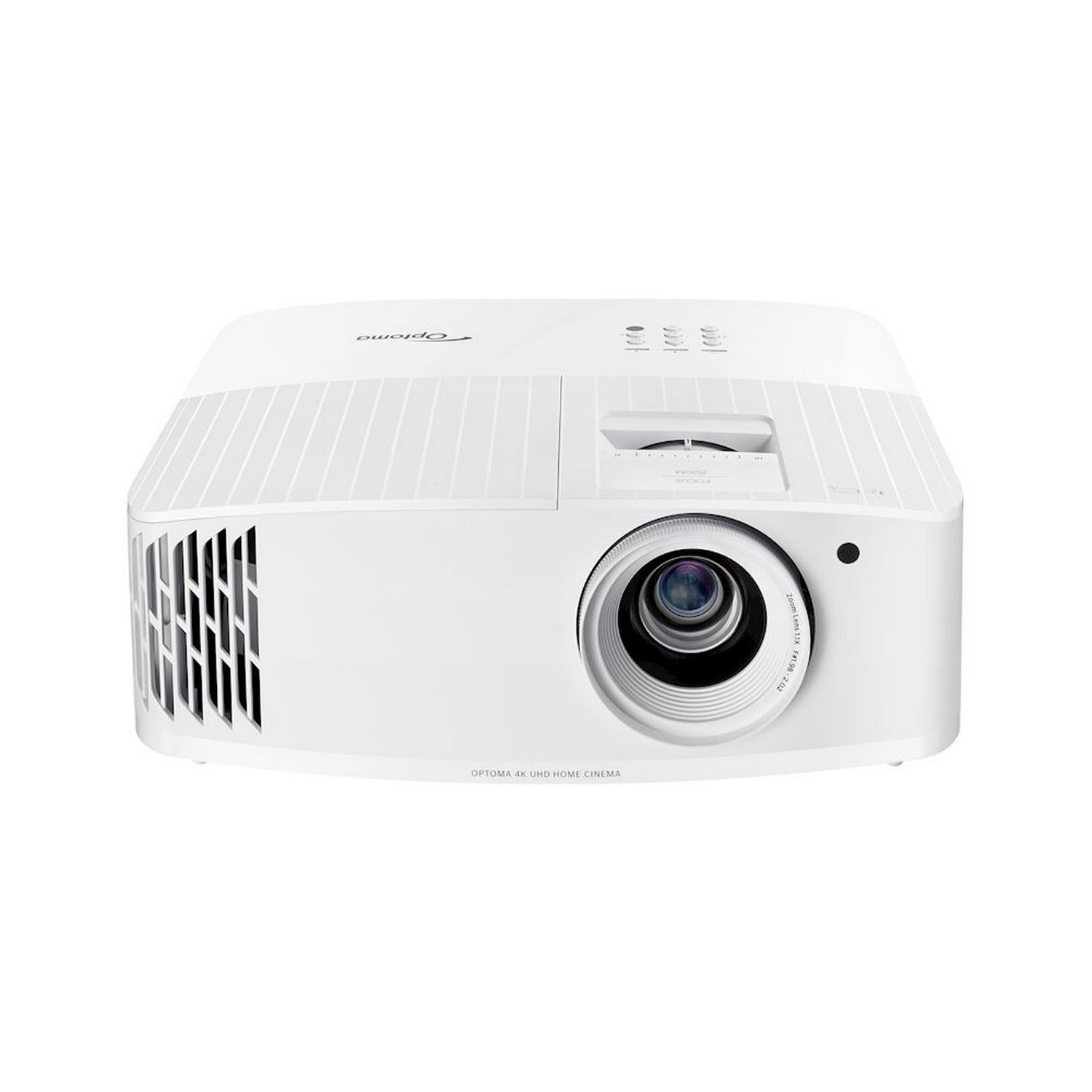 Proyector - Optoma UHD38, DLP, UHD 4K, Full 3D, 240Hz, 4000 lm, 4000 horas, Modos ISF, 28 dB, Blanco