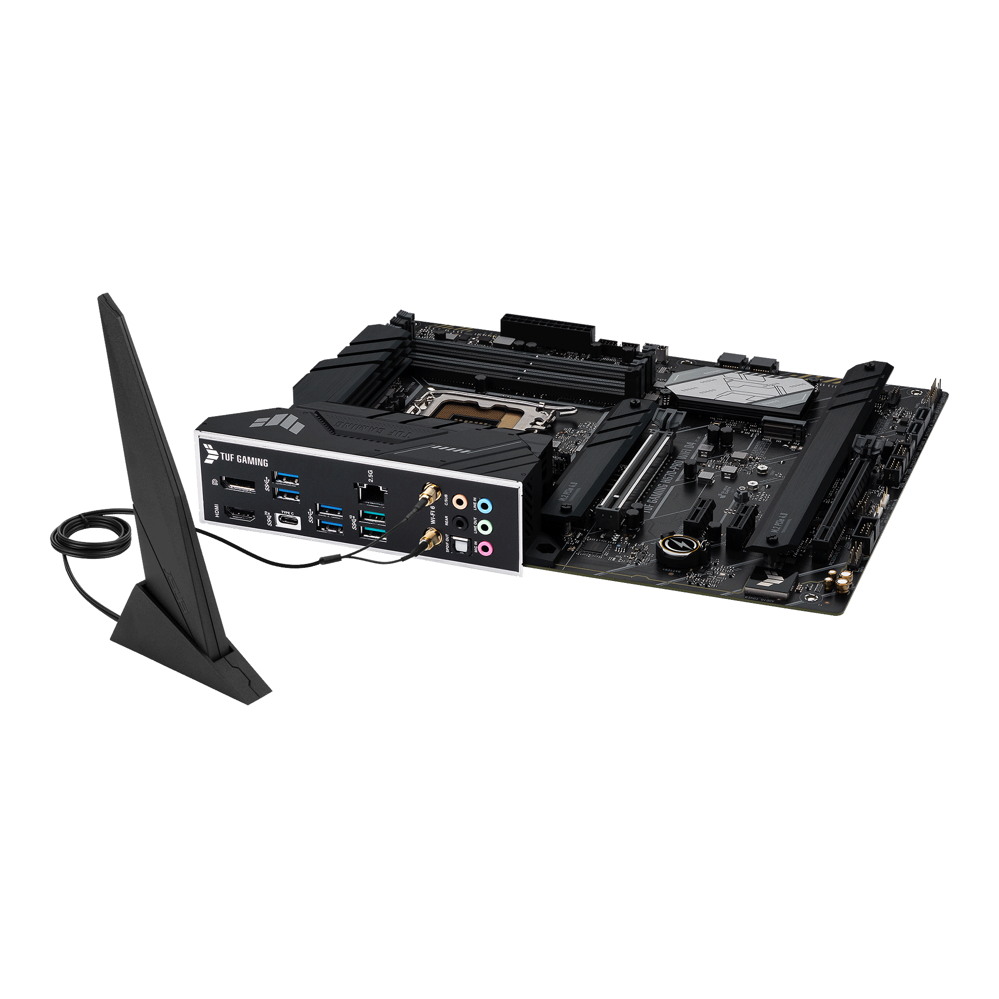 ASUS TUF GAMING H670-PRO WIFI D4 (90MB1900-M0EAY0) Mainboard Schwarz