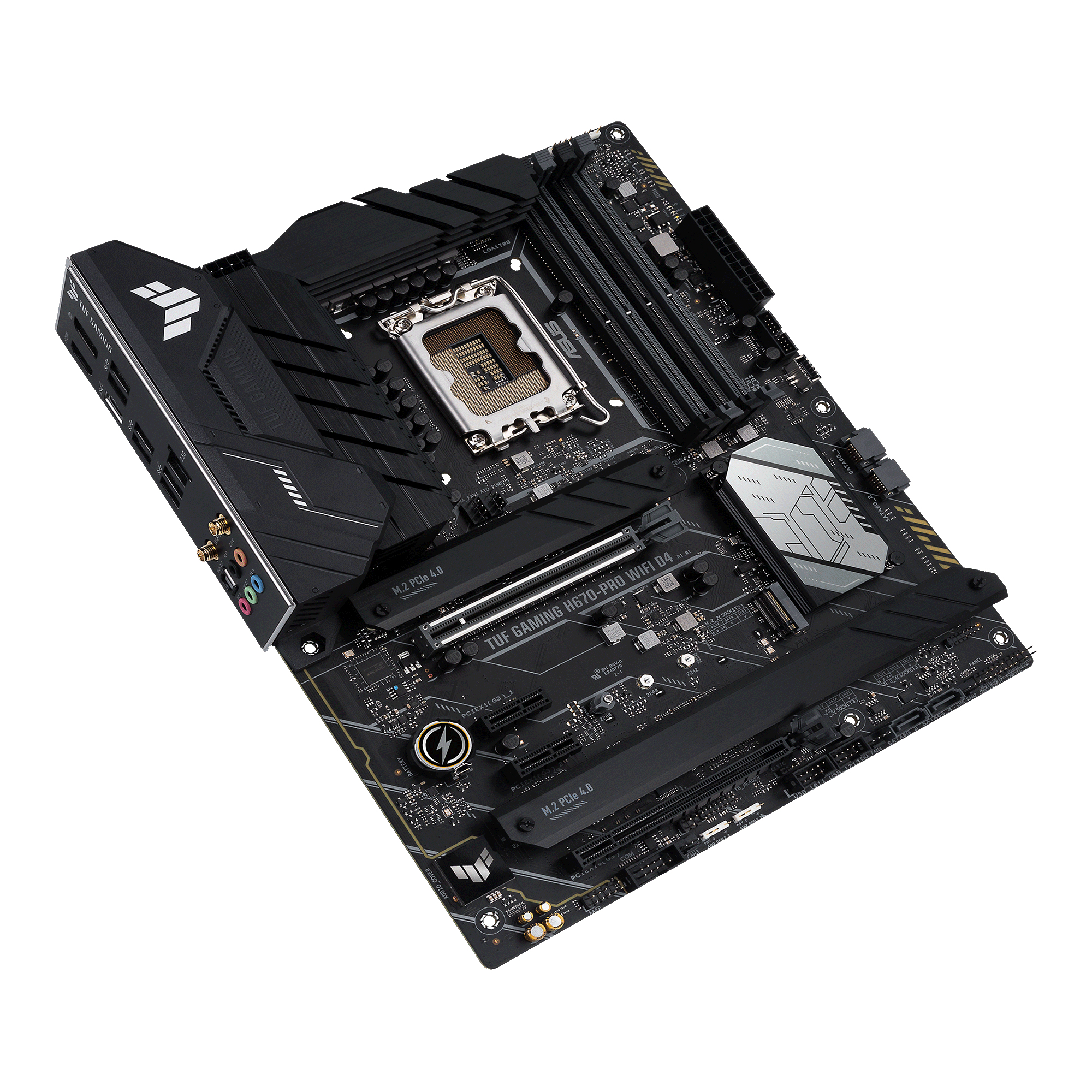 ASUS TUF GAMING H670-PRO WIFI D4 (90MB1900-M0EAY0) Mainboard Schwarz