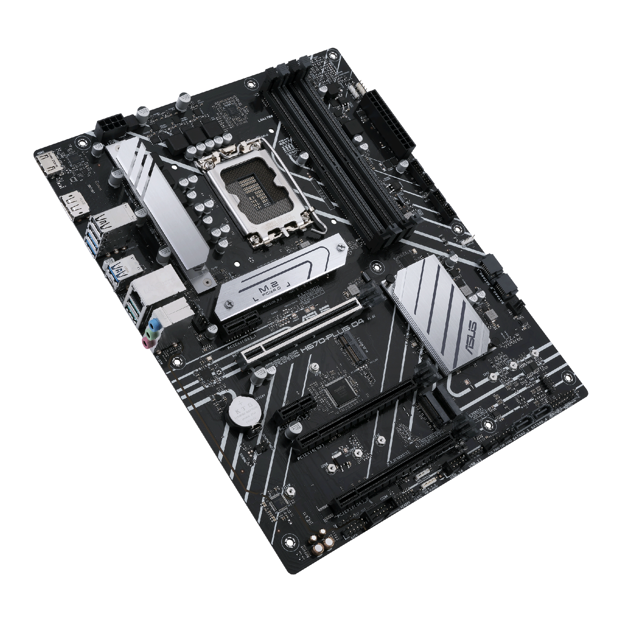 ASUS PRIME H670-PLUS D4 (90MB18W0-M0EAY0) Mainboard Schwarz