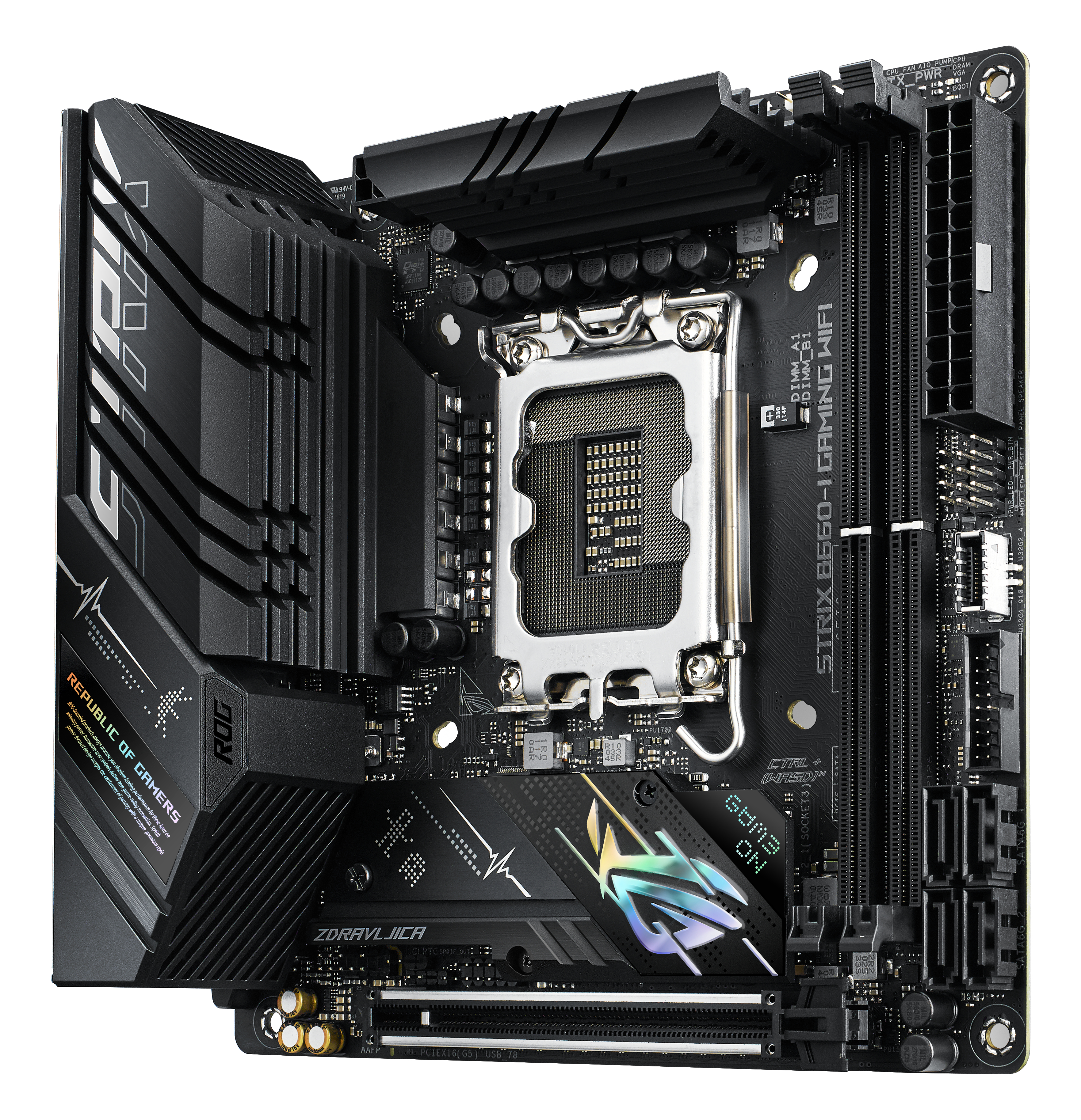 ASUS ROG STRIX B660-I GAMING WIFI (90MB19C0-M0EAY0) Mainboard Schwarz