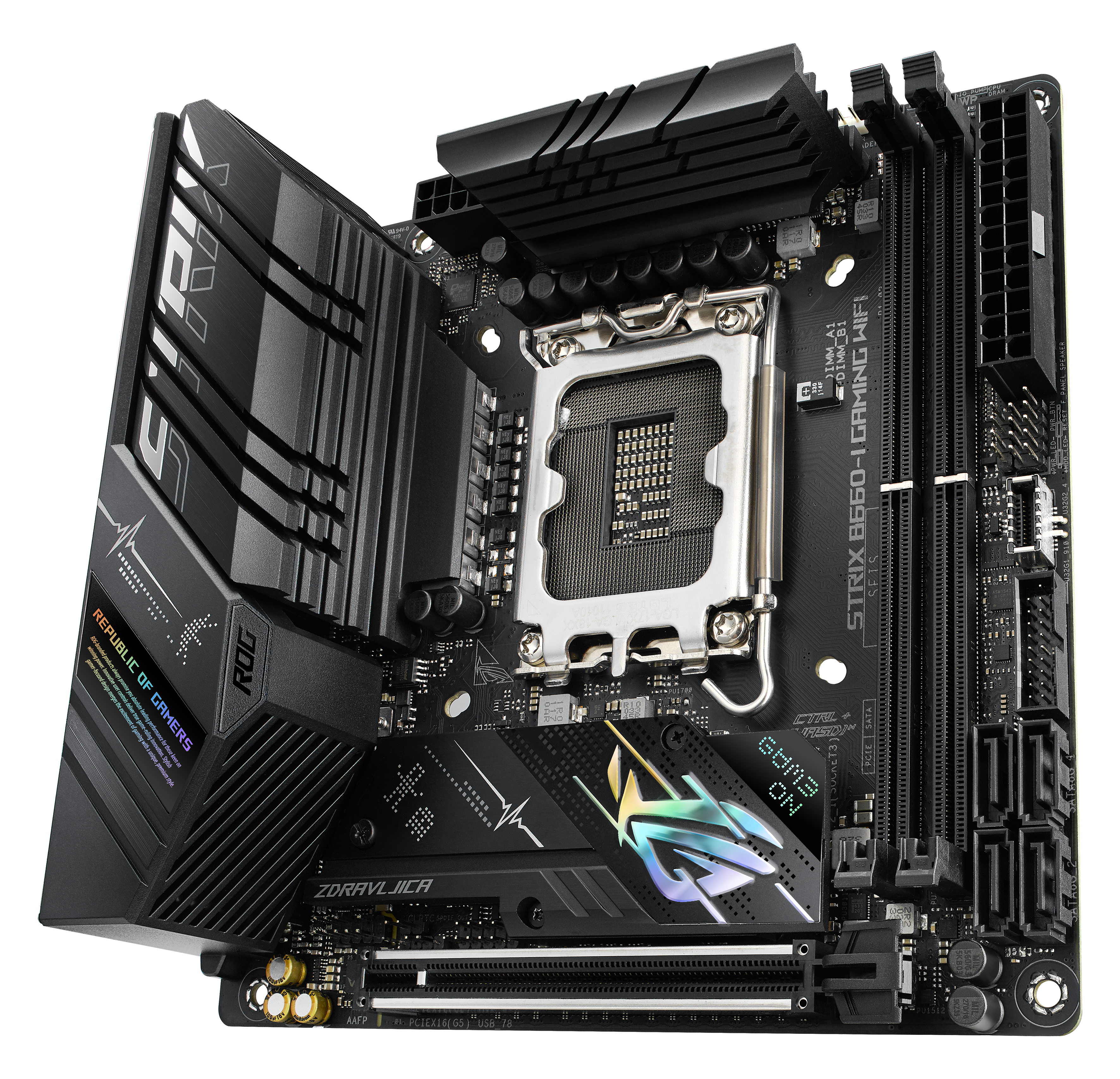 ASUS ROG STRIX B660-I GAMING WIFI (90MB19C0-M0EAY0) Mainboard Schwarz