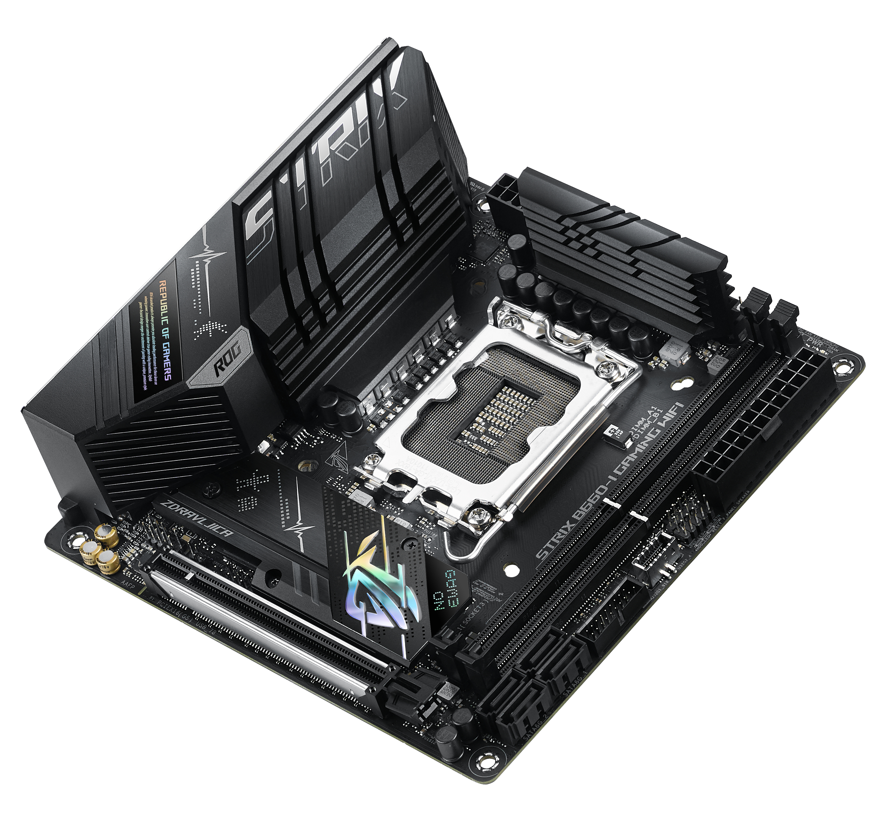 ASUS ROG STRIX B660-I GAMING WIFI (90MB19C0-M0EAY0) Mainboard Schwarz