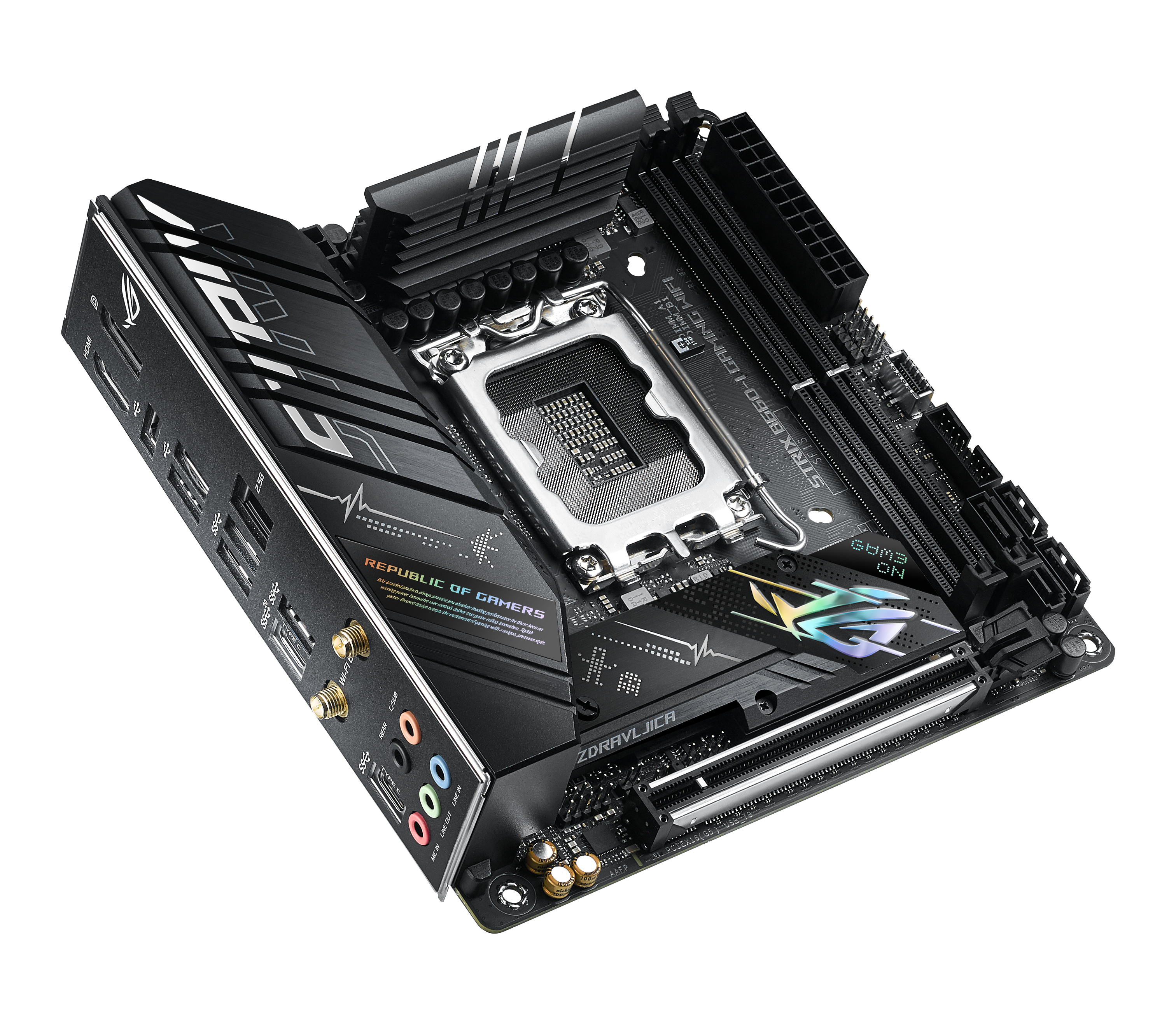 ASUS ROG STRIX B660-I GAMING WIFI (90MB19C0-M0EAY0) Mainboard Schwarz