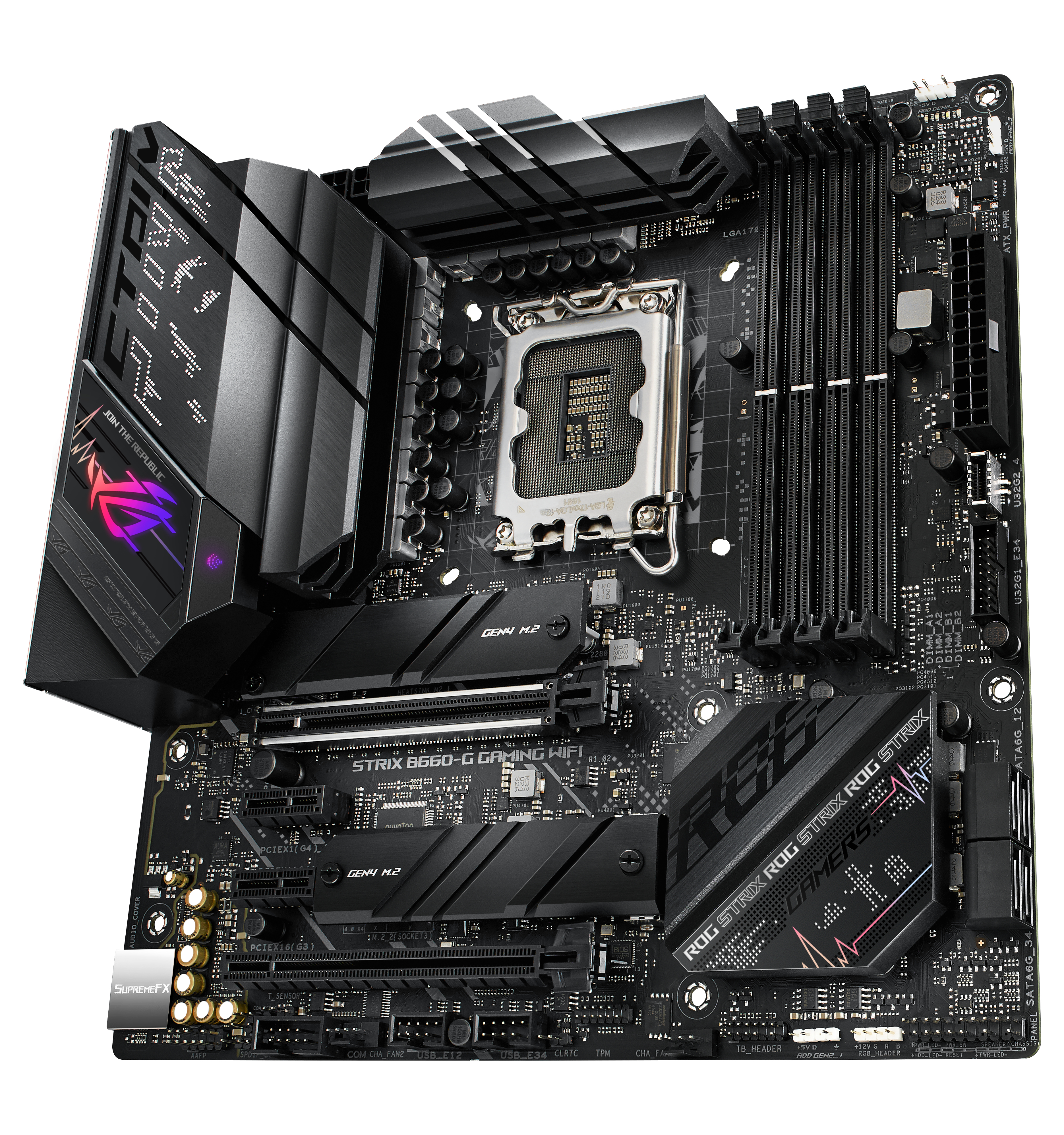 ASUS ROG STRIX B660-G GAMING WIFI (90MB18Y0-M0EAY0) Mainboard Schwarz