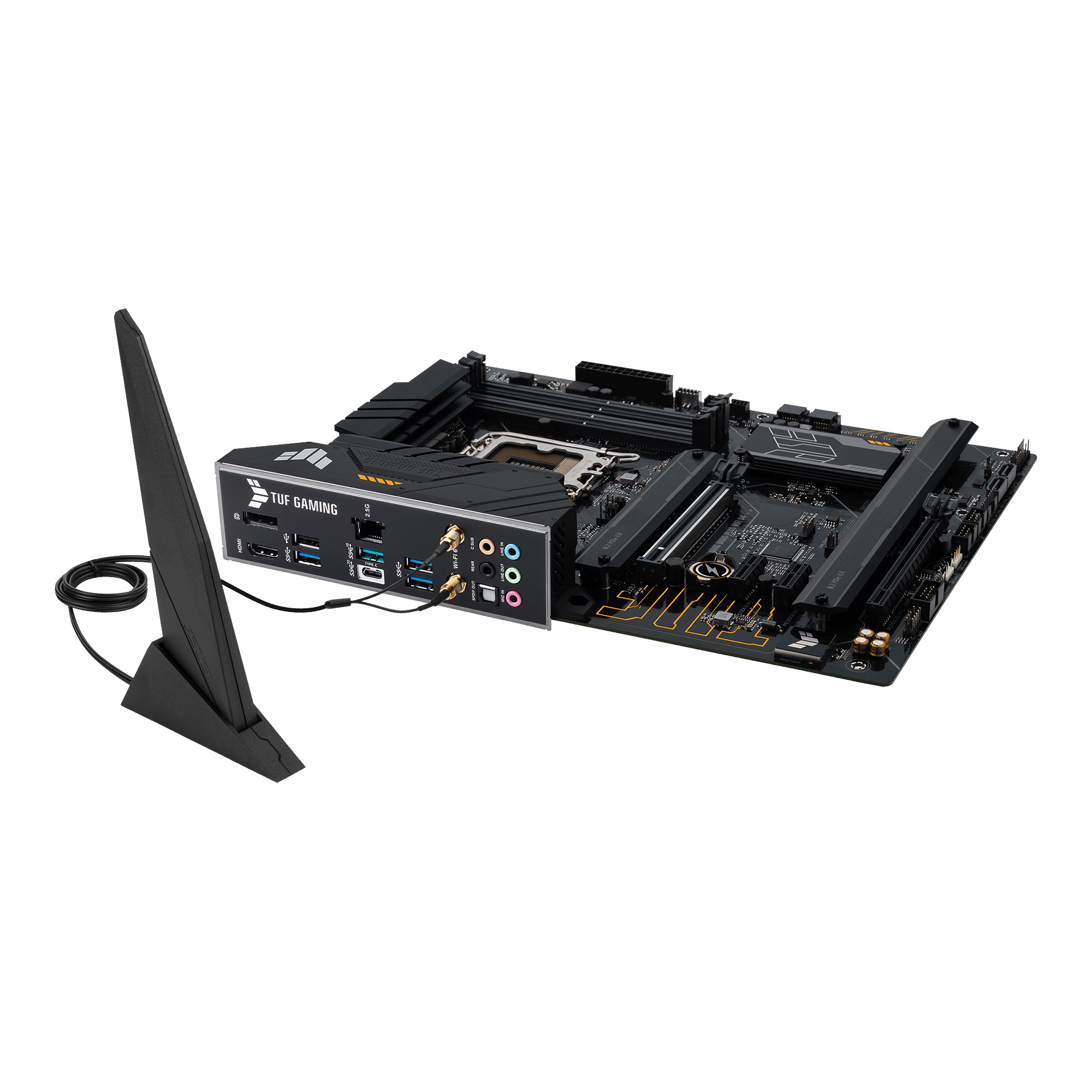 ASUS TUF GAMING B660-PLUS WIFI D4 (90MB1920-M0EAY0) Mainboard Schwarz