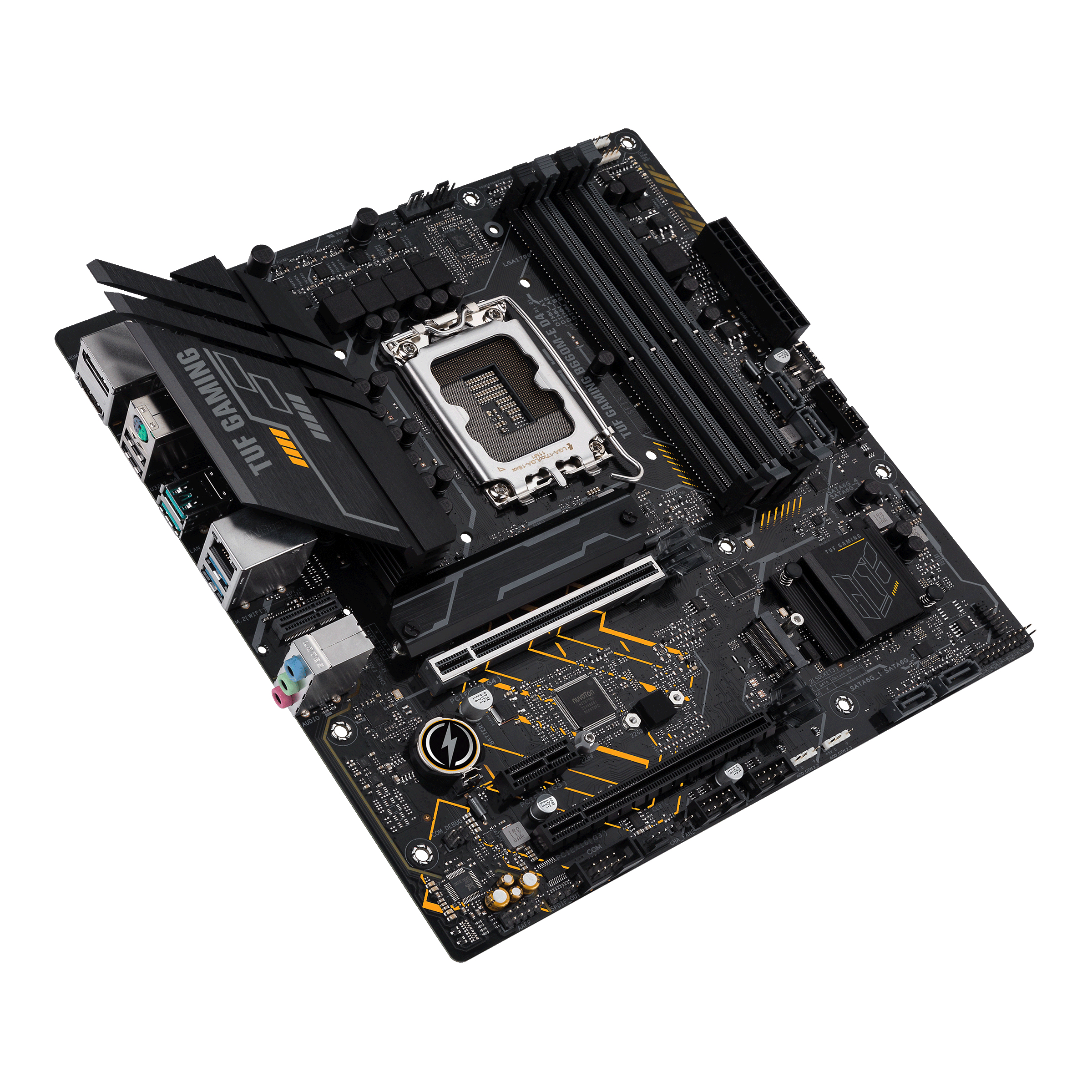 ASUS TUF GAMING B660M-E D4 (90MB19J0-M0EAY0) Mainboard Schwarz