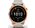 GARMIN fēnix 7S Solar - GPS-Smartwatch (108-182 mm, Silikon, Beige/Roségold)