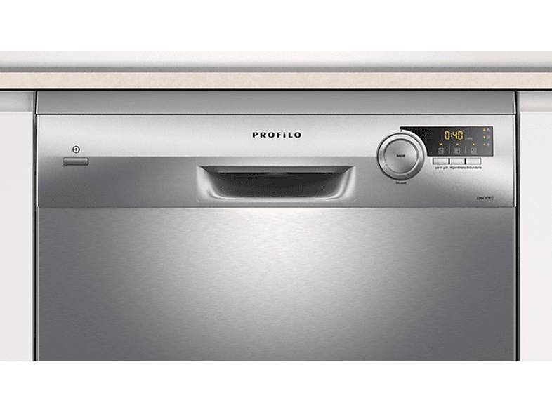 PROFILO BM4381EG 13 Kişilik 4 Program Bulaşık Makinesi Inox_1